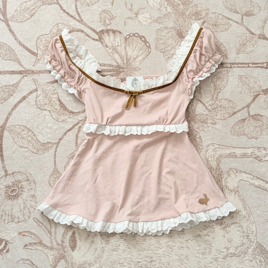 Woodland Princess Top - Rose Milk [ PREORDER ]