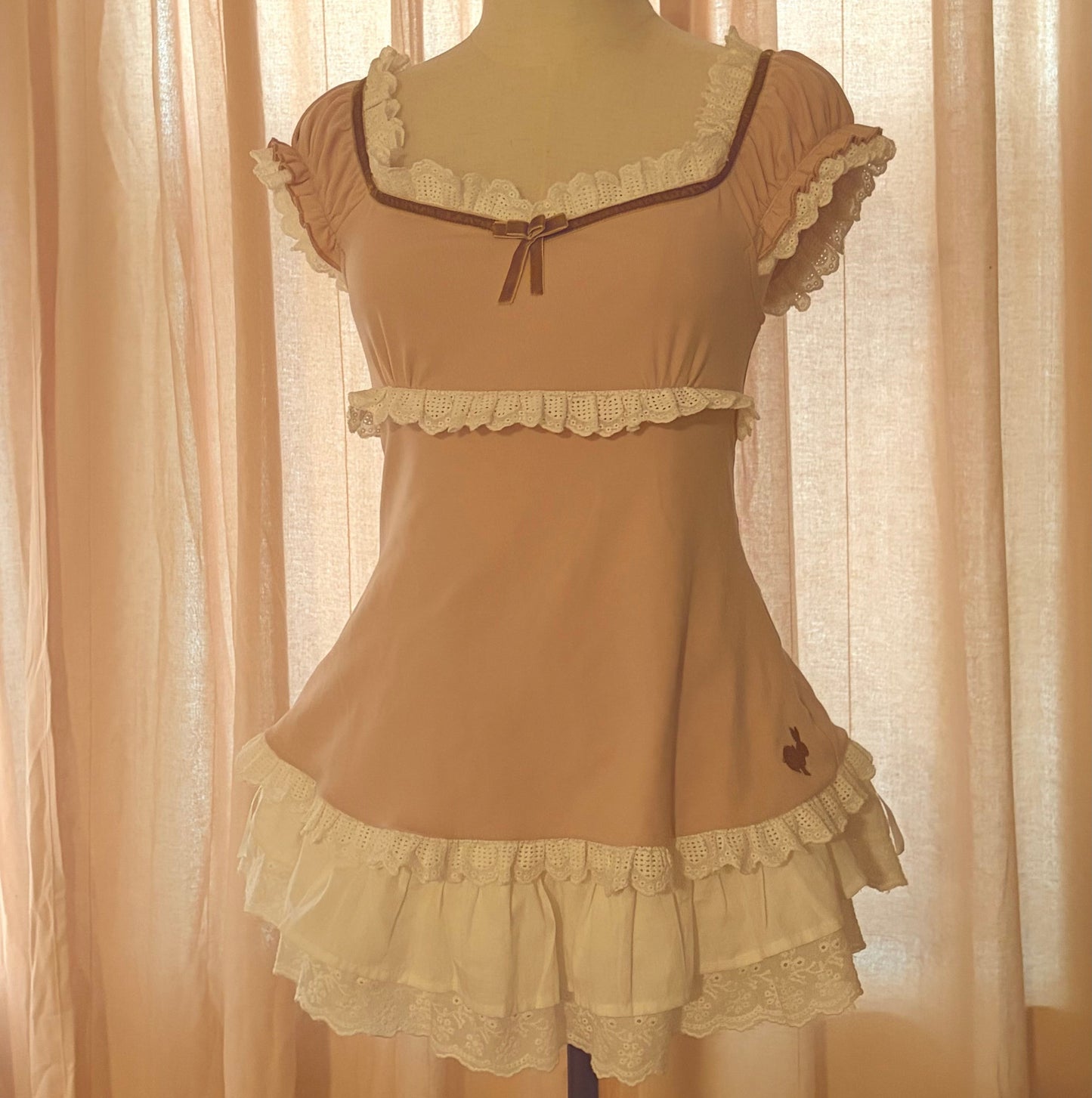 Woodland Princess Top - Rose Milk [ PREORDER ]