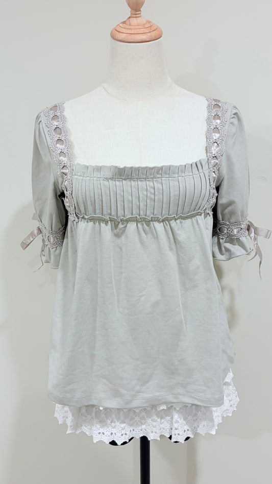 Matcha Leaf Babydoll ( xxs-s )