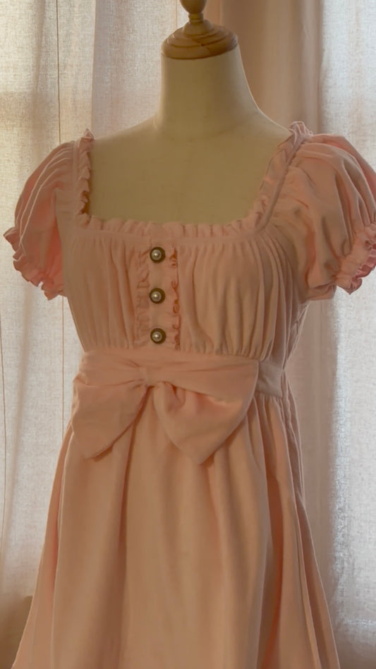 Strawberry Puff Patisserie Dress [ Pre-order ]