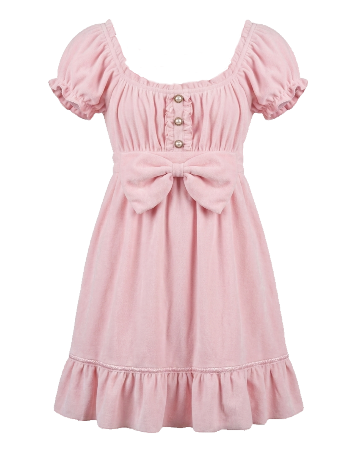 Strawberry Puff Patisserie Dress
