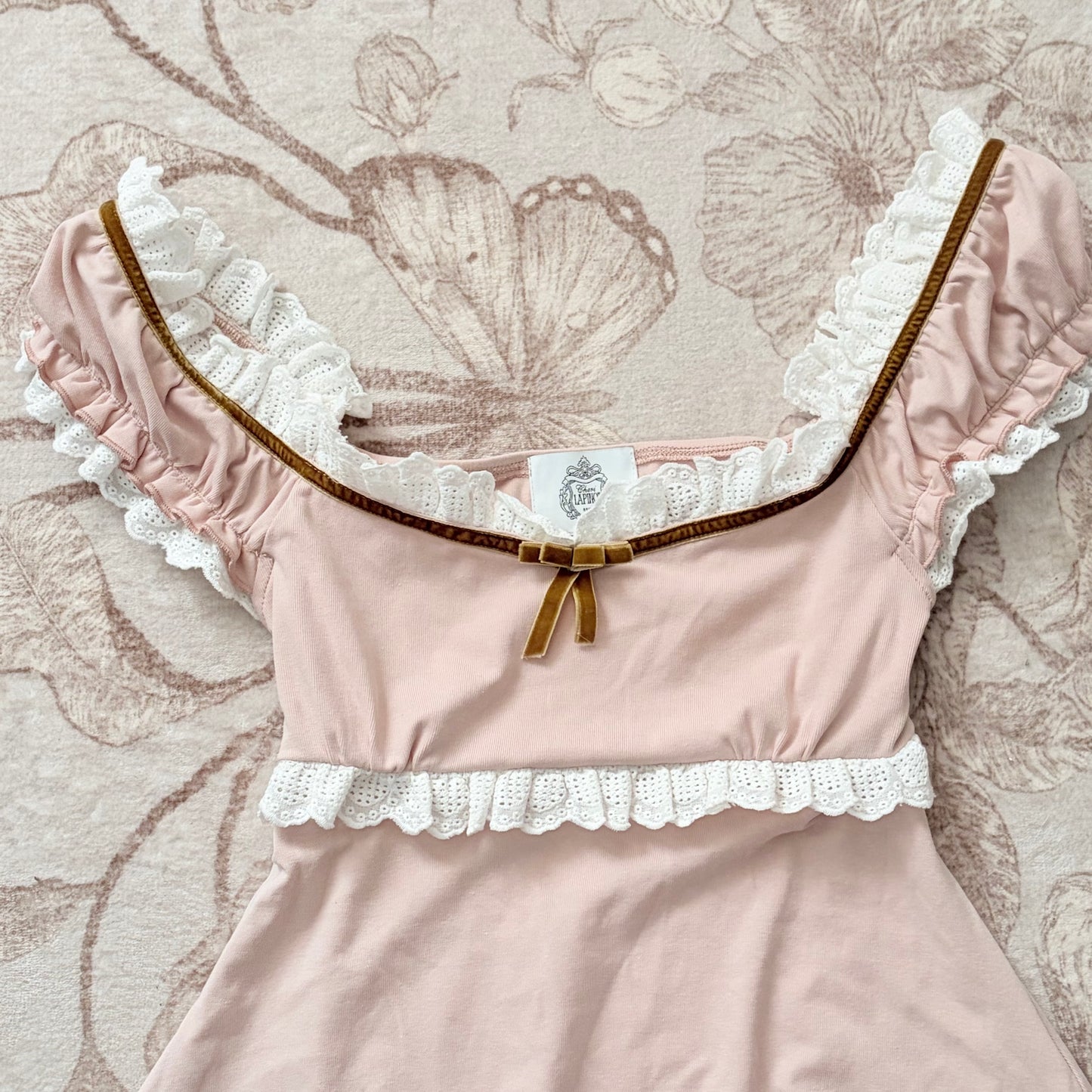 Woodland Princess Top - Rose Milk [ PREORDER ]